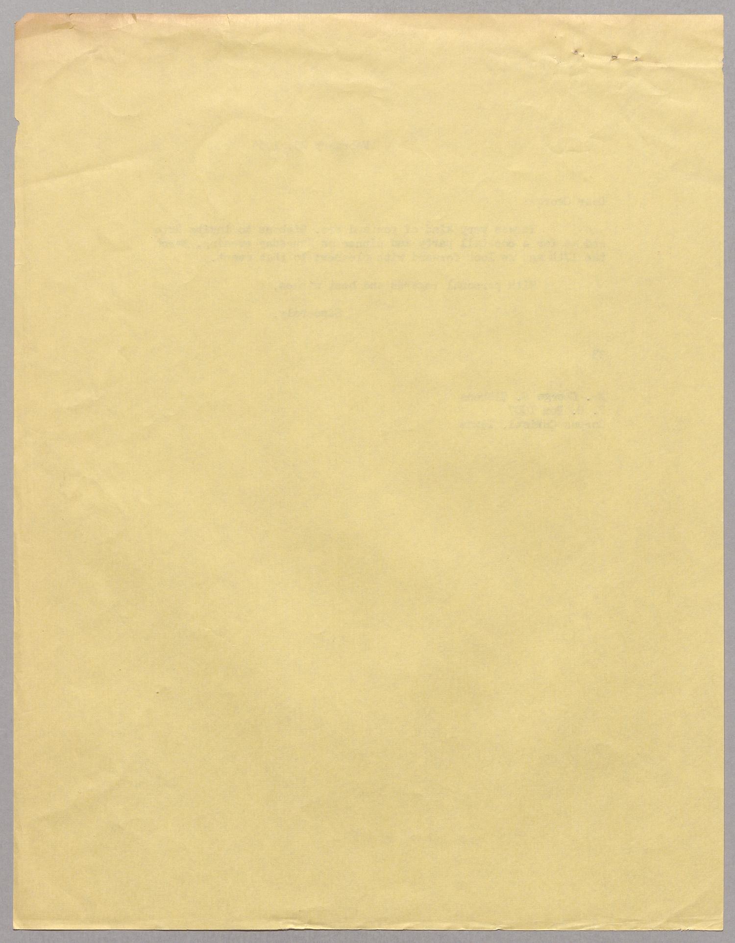 [Letter from Harris L. Kempner to George E. Gibbons, February 25, 1955]
                                                
                                                    [Sequence #]: 2 of 2
                                                