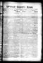 Newspaper: Upshur County Echo (Gilmer, Tex.), Vol. 18, No. 1, Ed. 1 Thursday, No…
