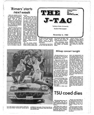Primary view of object titled 'The J-TAC (Stephenville, Tex.), Ed. 1 Thursday, November 6, 1980'.