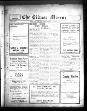 Primary view of object titled 'The Gilmer Mirror (Gilmer, Tex.), Vol. 8, No. 163, Ed. 1 Friday, September 21, 1923'.