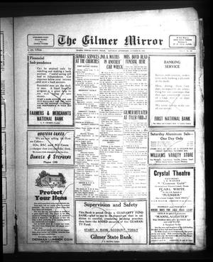 Primary view of object titled 'The Gilmer Mirror (Gilmer, Tex.), Vol. 8, No. 188, Ed. 1 Saturday, October 20, 1923'.