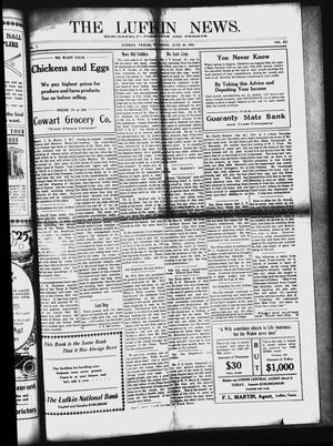 Primary view of The Lufkin News. (Lufkin, Tex.), Vol. 7, No. 52, Ed. 1 Tuesday, June 16, 1914