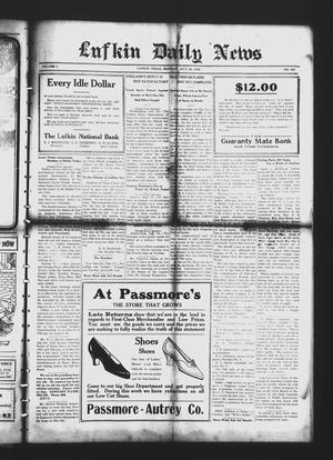 Primary view of object titled 'Lufkin Daily News (Lufkin, Tex.), Vol. 1, No. 227, Ed. 1 Monday, July 24, 1916'.