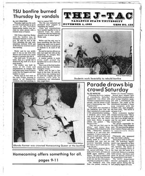Primary view of The J-TAC (Stephenville, Tex.), Ed. 1 Tuesday, November 1, 1983