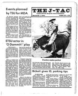 Primary view of The J-TAC (Stephenville, Tex.), Ed. 1 Thursday, March 1, 1984