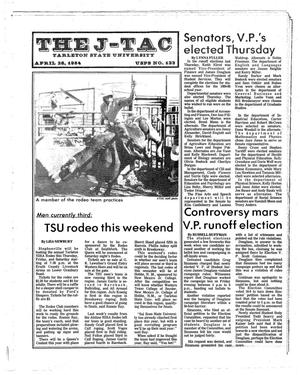 Primary view of The J-TAC (Stephenville, Tex.), Ed. 1 Thursday, April 26, 1984