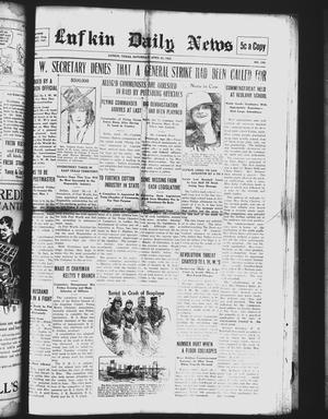 Primary view of object titled 'Lufkin Daily News (Lufkin, Tex.), Vol. [8], No. 153, Ed. 1 Saturday, April 28, 1923'.