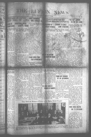 Primary view of object titled 'The Lufkin News (Lufkin, Tex.), Vol. [18], No. 44, Ed. 1 Friday, January 18, 1924'.