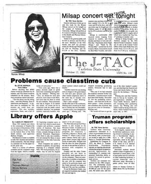 Primary view of The J-TAC (Stephenville, Tex.), Ed. 1 Thursday, October 17, 1985
