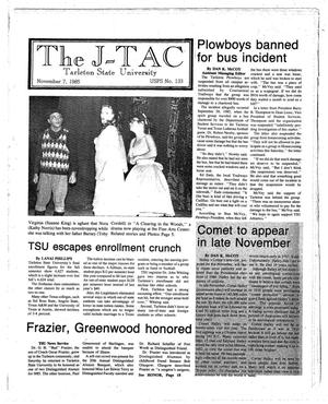 Primary view of The J-TAC (Stephenville, Tex.), Ed. 1 Thursday, November 7, 1985
