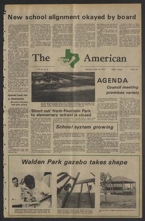 Primary view of object titled 'The Allen American (Allen, Tex.), Vol. 8, No. 3, Ed. 1 Tuesday, June 14, 1977'.