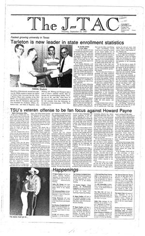 Primary view of The J-TAC (Stephenville, Tex.), Ed. 1 Thursday, September 10, 1987