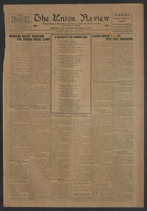 Primary view of object titled 'The Union Review (Galveston, Tex.), Vol. 5, No. 48, Ed. 1 Friday, April 11, 1924'.