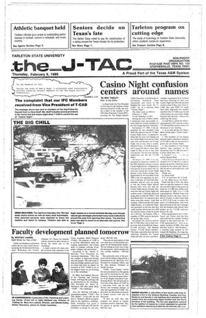 Primary view of The J-TAC (Stephenville, Tex.), Ed. 1 Thursday, February 9, 1989