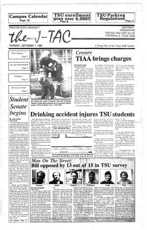 Primary view of The J-TAC (Stephenville, Tex.), Ed. 1 Thursday, September 7, 1989