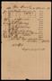 Primary view of [Invoice for Medical Visits to Mrs. Durant]