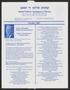 Journal/Magazine/Newsletter: United Orthodox Synagogues of Houston Bulletin, October 2003