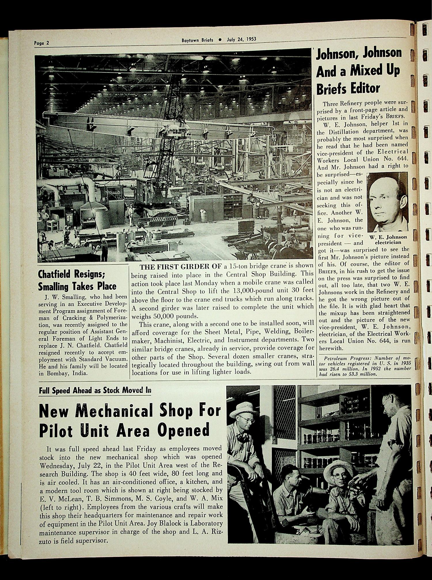 Baytown Briefs (Baytown, Tex.), Vol. 01, No. 29, Ed. 1 Friday, July 24, 1953
                                                
                                                    [Sequence #]: 2 of 6
                                                