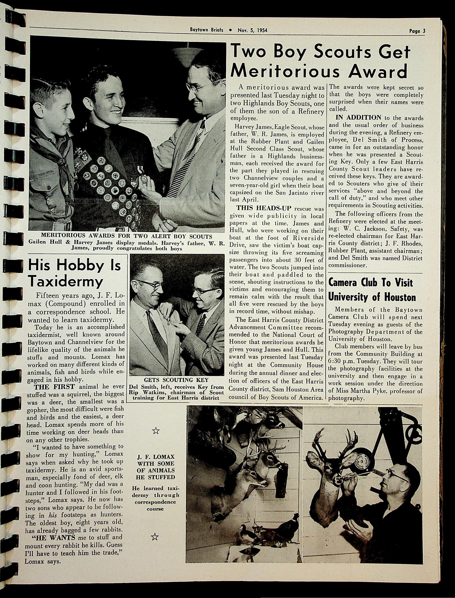 Baytown Briefs (Baytown, Tex.), Vol. 02, No. 44, Ed. 1 Friday, November 5, 1954
                                                
                                                    [Sequence #]: 3 of 6
                                                