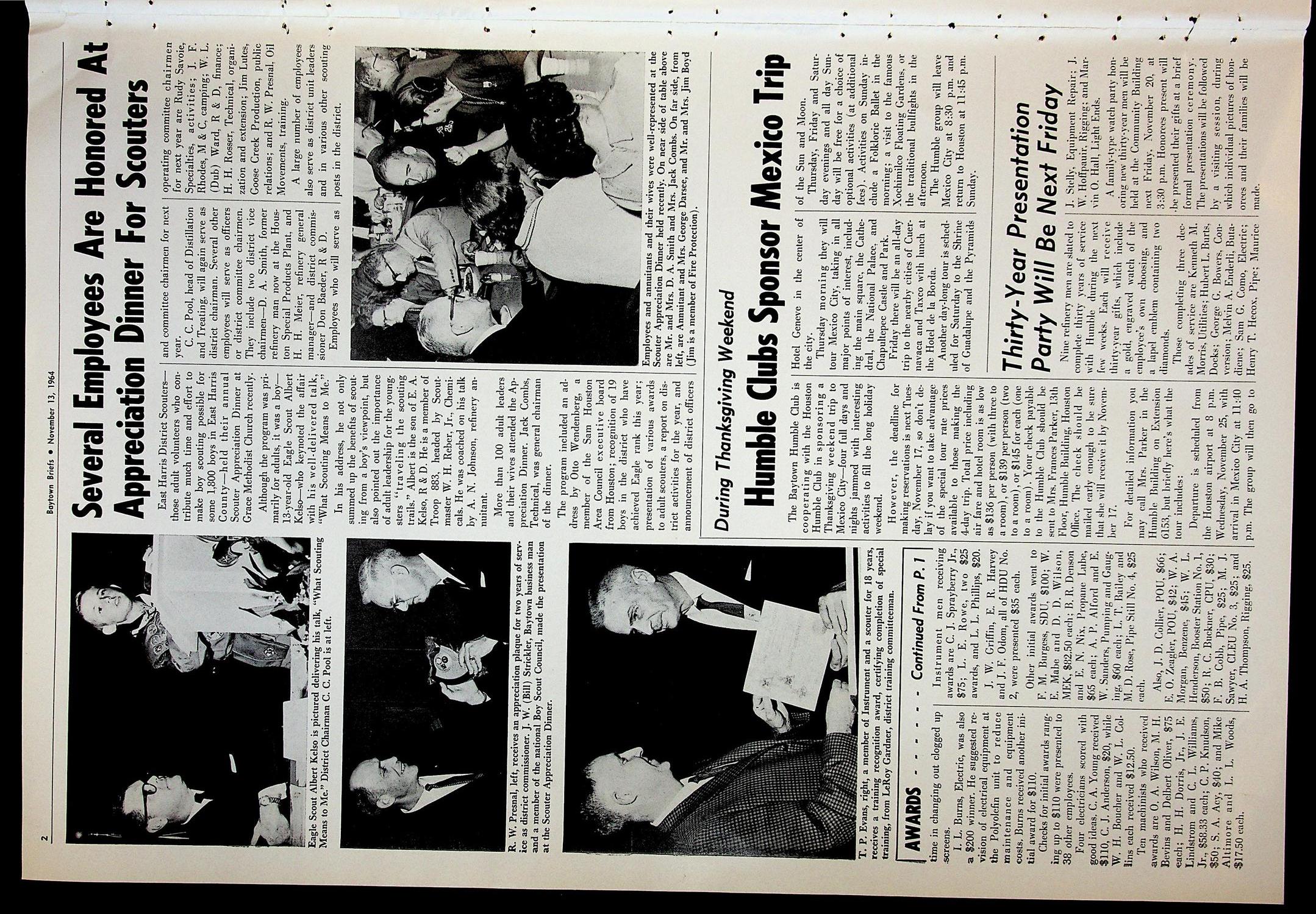 Baytown Briefs (Baytown, Tex.), Vol. 12, No. 46, Ed. 1 Friday, November 13, 1964
                                                
                                                    [Sequence #]: 2 of 4
                                                