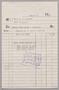 Text: [Invoice for Annual Dues: Family Christmas Dance, August 1954]