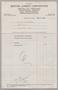 Text: [Invoice for Balance Due to Burton Lumber Corporation, May 1953]