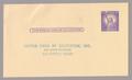 Postcard: [Blank Reply Postcard to United Fund of Galveston, Inc., 1959]