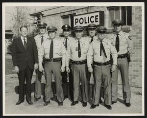 Primary view of object titled '[Bellmead Police Officers, 1979]'.