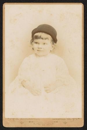 Primary view of object titled '[Portrait of an Unknown Girl in a Black Hat]'.