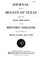 Primary view of Journal of the Senate of Texas being the Second Called Session of the Forty-First Legislature