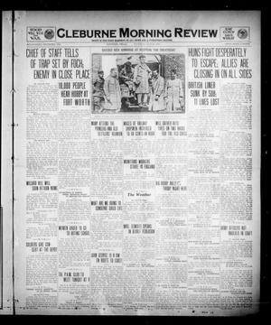 Primary view of object titled 'Cleburne Morning Review (Cleburne, Tex.), Ed. 1 Thursday, July 25, 1918'.