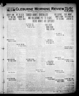 Primary view of object titled 'Cleburne Morning Review (Cleburne, Tex.), Ed. 1 Tuesday, September 24, 1918'.