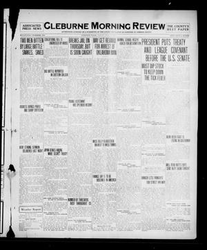 Primary view of object titled 'Cleburne Morning Review (Cleburne, Tex.), Ed. 1 Friday, July 11, 1919'.