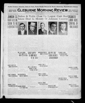 Primary view of object titled 'Cleburne Morning Review (Cleburne, Tex.), Ed. 1 Tuesday, August 5, 1919'.