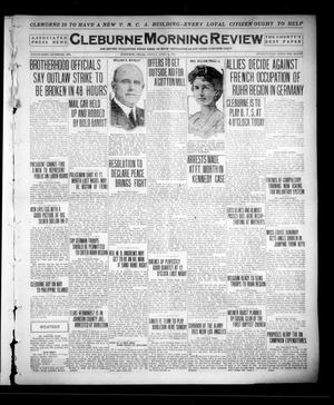 Primary view of object titled 'Cleburne Morning Review (Cleburne, Tex.), Ed. 1 Friday, April 9, 1920'.
