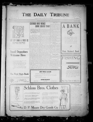 Primary view of object titled 'The Daily Tribune (Bay City, Tex.), Vol. 16, No. 121, Ed. 1 Tuesday, April 26, 1921'.