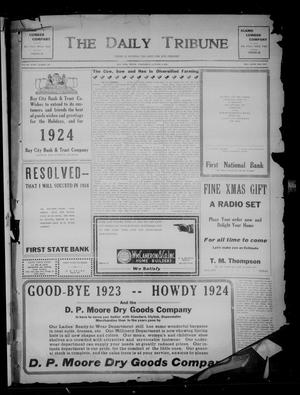Primary view of object titled 'The Daily Tribune (Bay City, Tex.), Vol. 18, No. 181, Ed. 1 Wednesday, January 2, 1924'.
