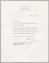 Letter: [Letter from James W. Bergford to Harris L. Kempner, November 29, 196…