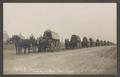 Thumbnail image of item number 1 in: '[Covered Wagons and Horses at Camp MacArthur]'.