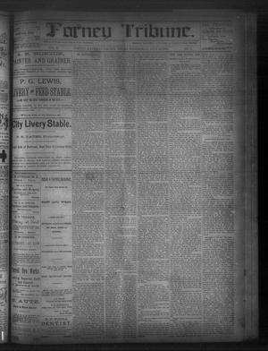 Primary view of object titled 'Forney Tribune. (Forney, Tex.), Vol. 2, No. 5, Ed. 1 Wednesday, July 16, 1890'.