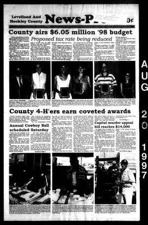 Primary view of object titled 'Levelland and Hockley County News-Press (Levelland, Tex.), Vol. 19, No. 42, Ed. 1 Wednesday, August 20, 1997'.