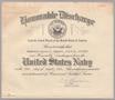 Text: [Harris L. Kempner Honorable Discharge Certificate, August 20, 1954]