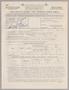 Primary view of [Application to Acquire a New Commercial Motor Vehicle, June 13, 1942]
