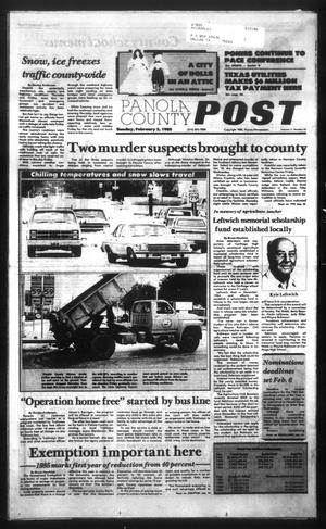 Primary view of object titled 'Panola County Post (Carthage, Tex.), Vol. 11, No. 43, Ed. 1 Sunday, February 3, 1985'.