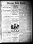 Thumbnail image of item number 1 in: 'Sherman Daily Register (Sherman, Tex.), Vol. 2, No. 75, Ed. 1 Saturday, February 19, 1887'.