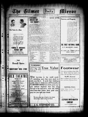Primary view of object titled 'Gilmer Daily Mirror (Gilmer, Tex.), Vol. 5, No. 69, Ed. 1 Saturday, June 12, 1920'.