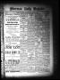 Newspaper: Sherman Daily Register (Sherman, Tex.), Vol. 2, No. 297, Ed. 1 Saturd…