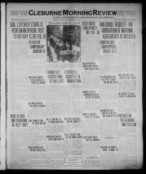 Primary view of object titled 'Cleburne Morning Review (Cleburne, Tex.), Ed. 1 Friday, February 11, 1921'.