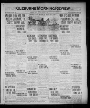 Primary view of object titled 'Cleburne Morning Review (Cleburne, Tex.), Ed. 1 Sunday, February 27, 1921'.
