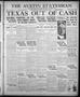 Newspaper: The Austin Statesman (Austin, Tex.), Vol. 51, No. 84, Ed. 1 Thursday,…